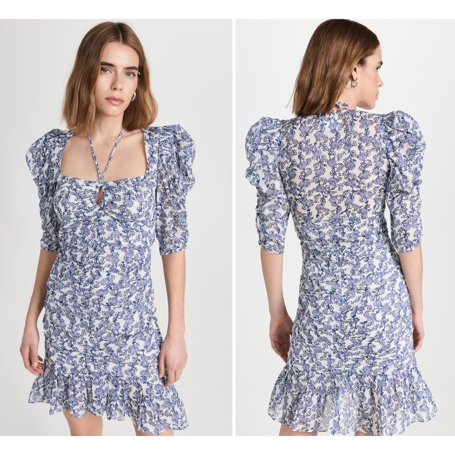 Isabel Marant Galdino Cotton Mini Dress Size 34 - Us 2
